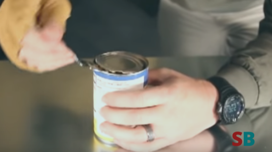 how to open a can